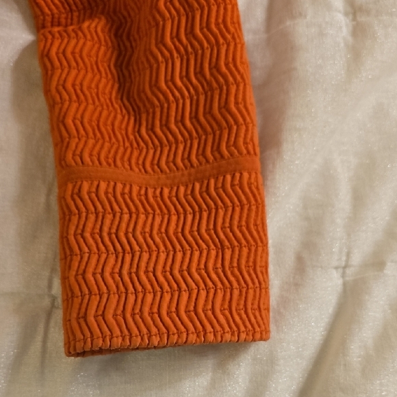 Artifacts Bold Orange Blazer Fitted Silhouette - Picture 4 of 11